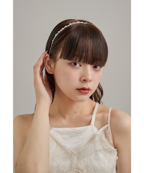 niana（ニアナ） カチューシャ パールウェーブカチューシャ ヘア