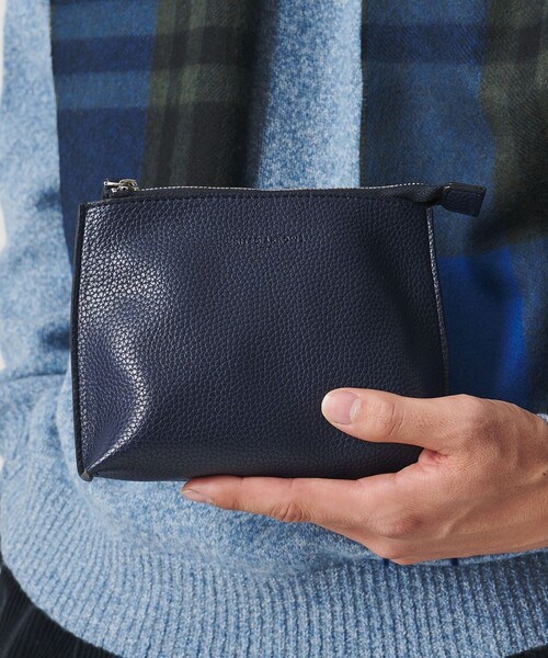 UNITED ARROWS（ユナイテッドアローズ） ポーチ レザーライク ポーチ S