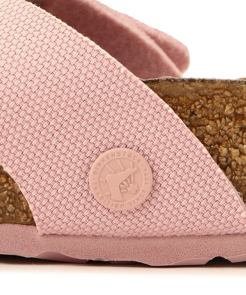 「BIRKENSTOCK」 フラットサンダル 38 ピンク レディース_画像8