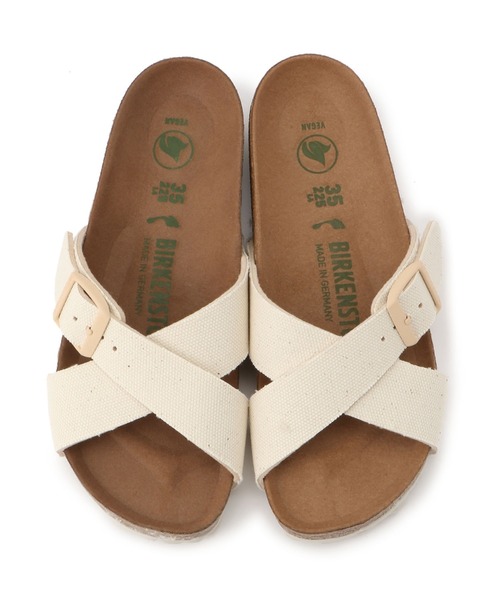 「BIRKENSTOCK」 フラットサンダル 38 ピンク レディース_画像9