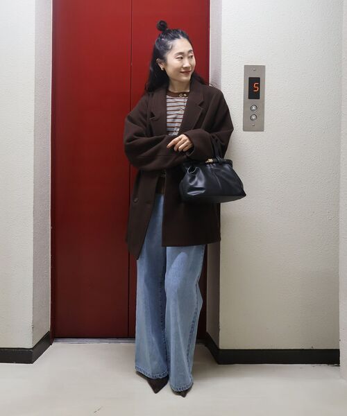 le.coeur blanc（ルクールブラン） コート チェスターコート ウール