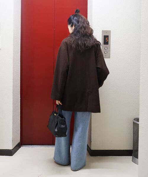 le.coeur blanc（ルクールブラン） コート チェスターコート ウール