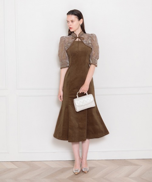 「Leja」 コンビワンピース MEDIUM ブラック レディース_画像2