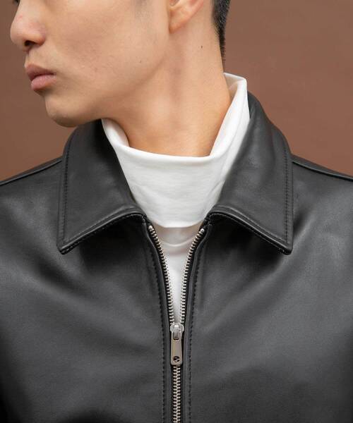 UNITED TOKYO（ユナイテッドトウキョウ） レザーブルゾン 1 ブラック