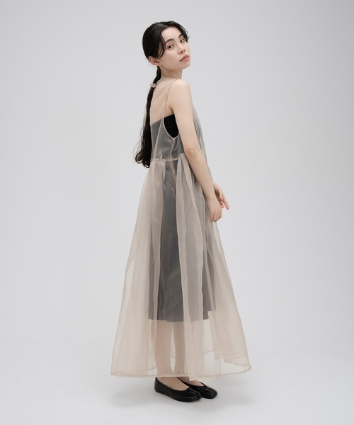 PERNA（ペルナ） コンビワンピース FREE ベージュ レディース