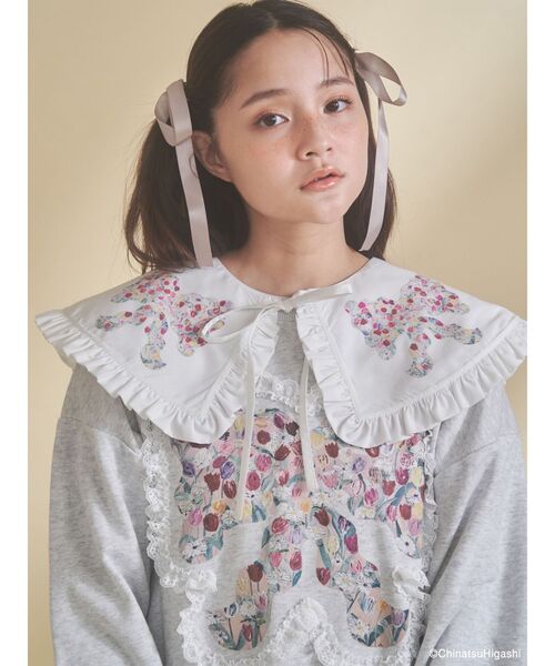 merry jenny（メリージェニー） つけ襟 付け襟 Dream Garden-tulip