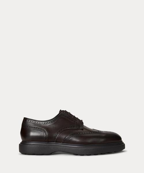 美品 Polo Ralph Lauren ブラックビジネスシューズ POLO RALPH LAUREN ASHER WGTIP（RE51） | 靴のリーガル