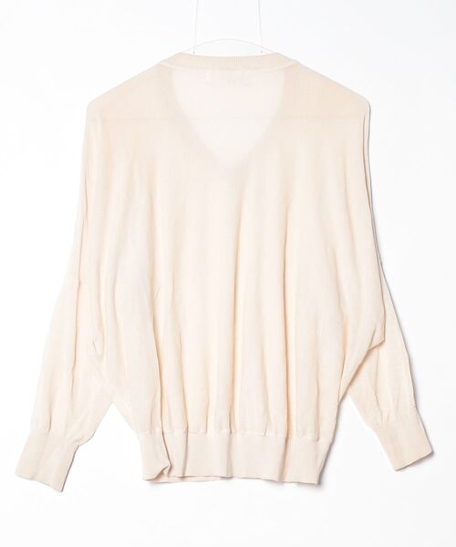 「chambre de charme」 長袖ニット FREE ベージュ レディース_画像2