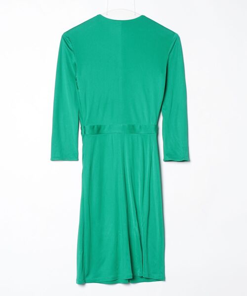 「Issa London」 長袖ワンピース 2 グリーン レディース_画像2