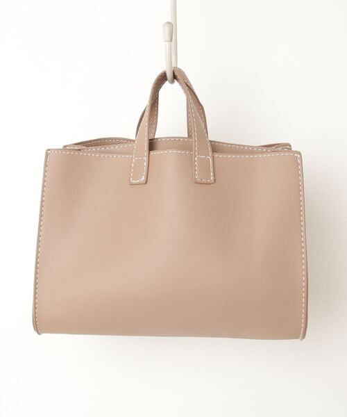 「EMMEL REFINES」 2WAYバッグ FREE ベージュ レディース_画像5