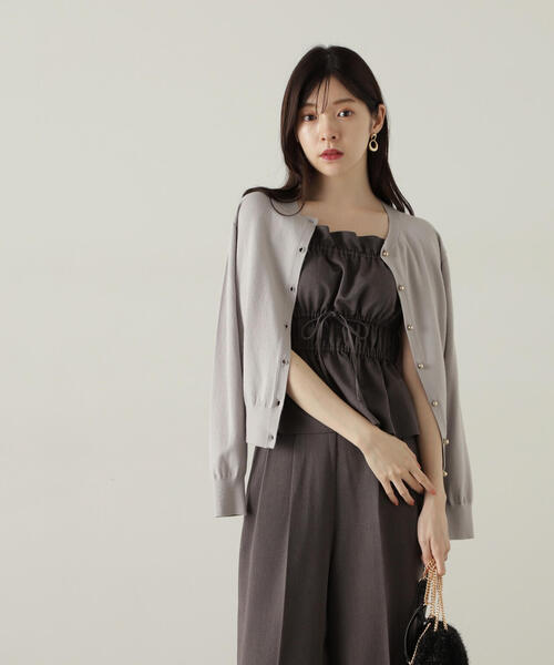 「PROPORTION BODY DRESSING」 カーディガン FREE ピンク レディース_画像7