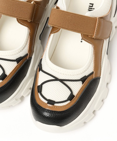 「niko and...」 ローカットスニーカー MEDIUM シルバー レディース_画像7