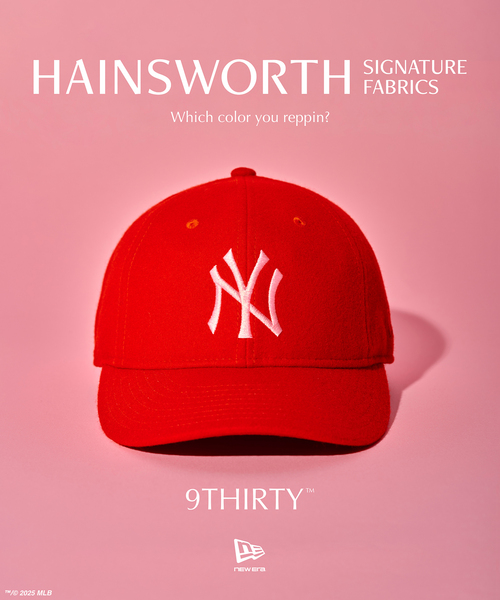 HAINSWORTH 9THIRTY レッドキャップ NEW ERA（ニューエラ） 帽子 ハット 別注 HAINSWORTH ヘインズワース