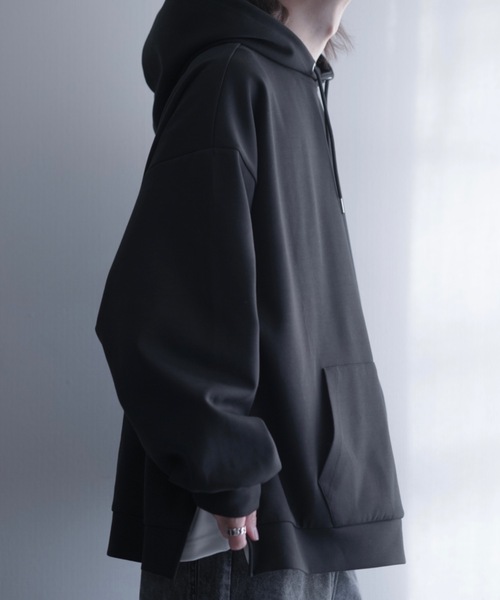 「LILL」 プルオーバーパーカー M ネイビー メンズ_画像8
