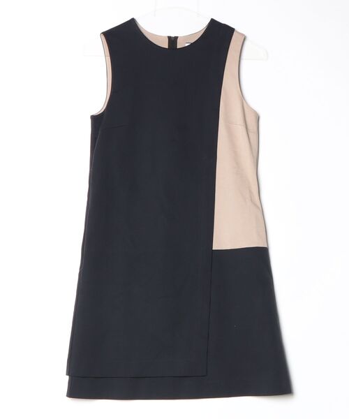 FOXEY NEW YORK 「FOXEY YORK」 ノースリーブワンピース 38 ネイビー
