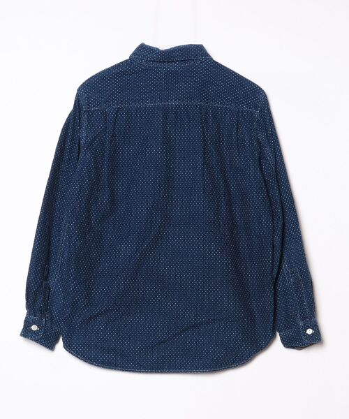 「THE SUPERIOR LABOR」 長袖シャツ 2 ブルー メンズ_画像2