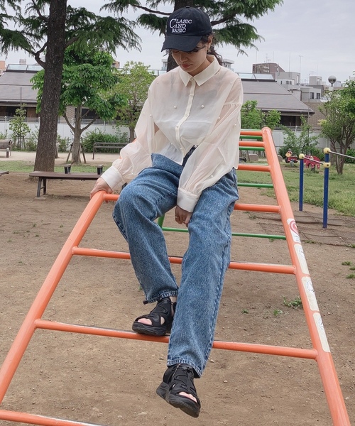 「AS KNOW AS plus」 パンツ FREE ブルー レディース_画像7