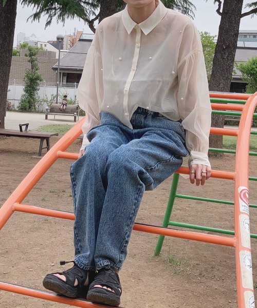 「AS KNOW AS plus」 パンツ FREE ブルー レディース_画像8
