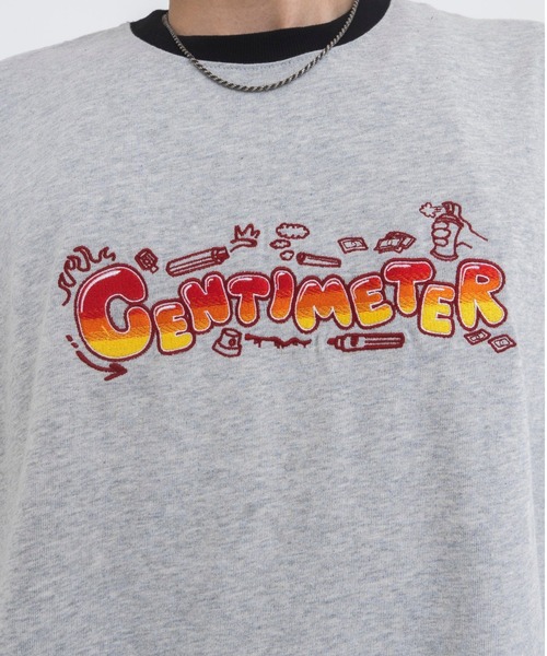 「centimeter」 長袖Tシャツ LARGE ホワイト メンズ_画像8