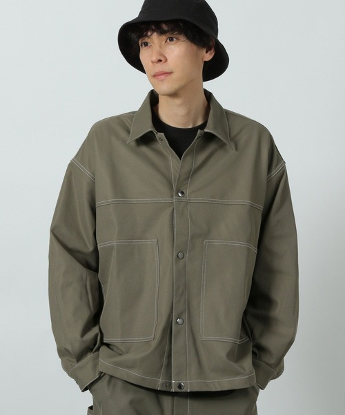 「LAKOLE」 ジャケット MEDIUM ブラック メンズ_画像9