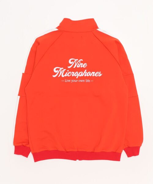 「NineMicrophones」 ジャージブルゾン LARGE ブラック メンズ_画像2