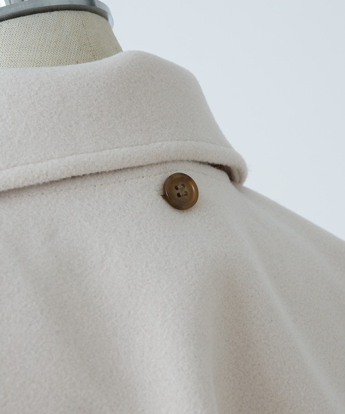 「one after another NICE CLAUP」 ステンカラーコート LARGE ブラック レディース_画像6