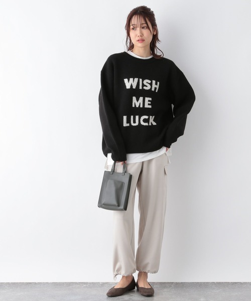 「GLOBAL WORK」 カーゴパンツ MEDIUM ダークグレー レディース_画像2