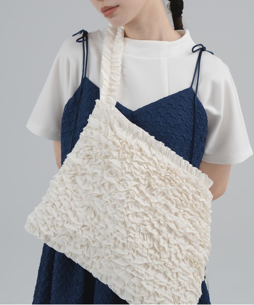 「PERNA」 ショルダーバッグ FREE キャメル レディース_画像8