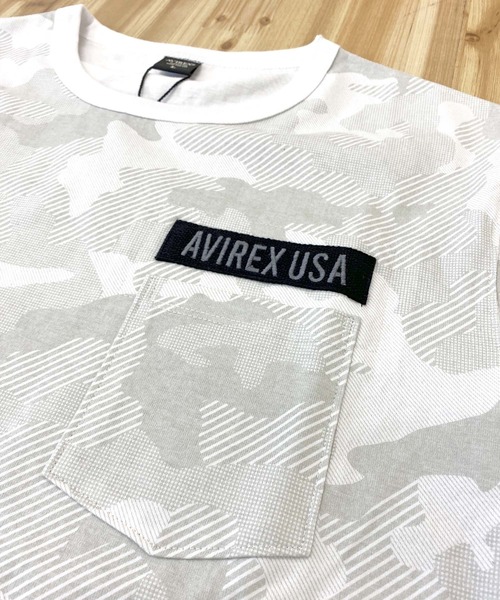 「AVIREX」 長袖Tシャツ L ブラック系その他 メンズ_画像4