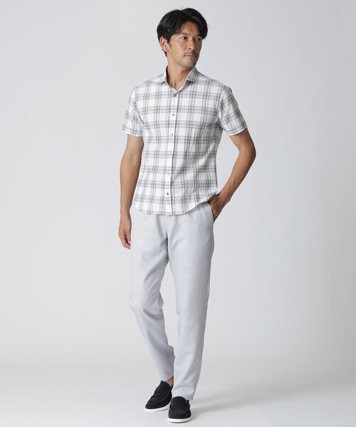 「EPOCA UOMO」 イージーパンツ 48 ホワイト系その他 メンズ_画像2