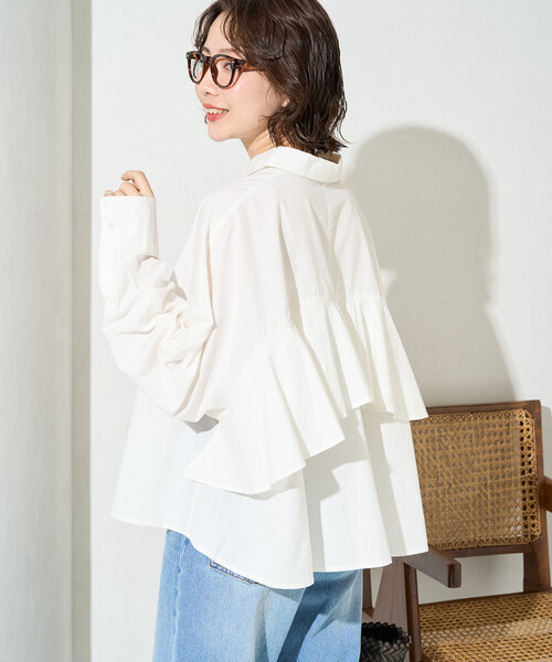 FREAK'S STORE（フリークスストア） ブラウス シャツ 限定展開 バック