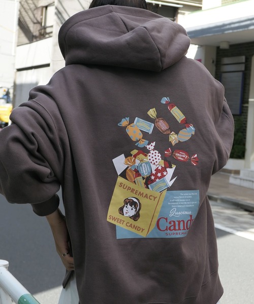 「CORNERS」 「Lots of Love」プルオーバーパーカー FREE ブルー系その他 レディース_画像7