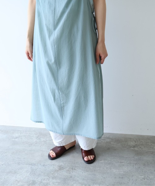 yuni ワンピース sheer summer Wool-Polyester Voil strings キャミ