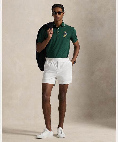 ★新品 ポロRLX テーラードフィットpoloベア ポロシャツUS Sサイズ★ RLX ポロシャツ テーラード フィット Polo ベア ポロシャツ メンズ