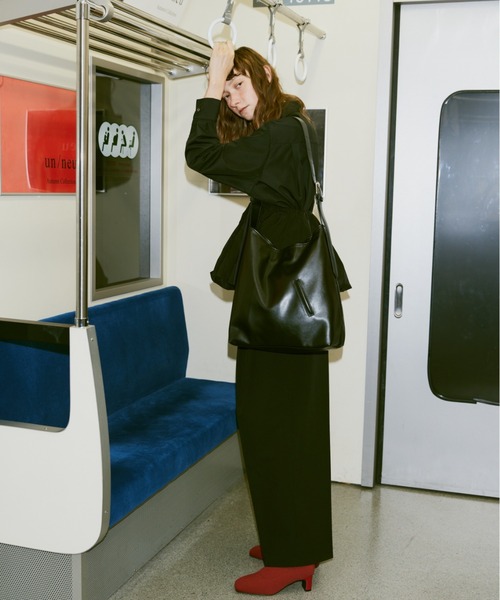 「un/neu」 2WAYバッグ FREE グリーン レディース_画像6