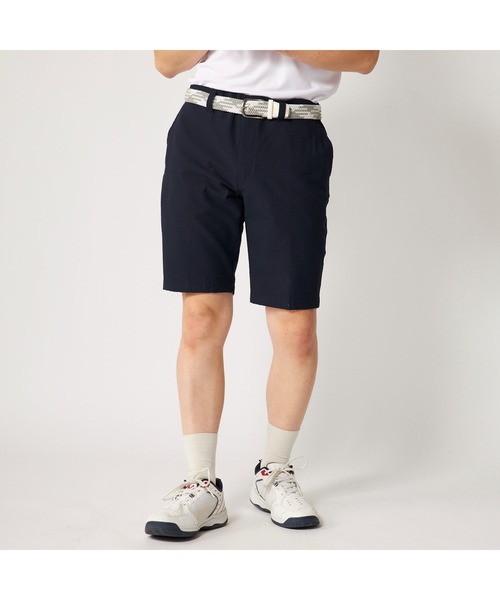 パンツ FILA GOLF フィラゴルフ ゴルフウェア UVカット ストレッチ サッカー素材 ショートパンツ メンズ_3