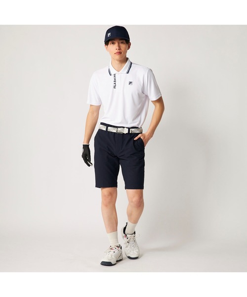 パンツ FILA GOLF フィラゴルフ ゴルフウェア UVカット ストレッチ サッカー素材 ショートパンツ メンズ_17