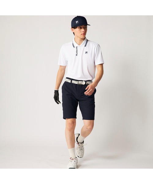 パンツ FILA GOLF フィラゴルフ ゴルフウェア UVカット ストレッチ サッカー素材 ショートパンツ メンズ_18