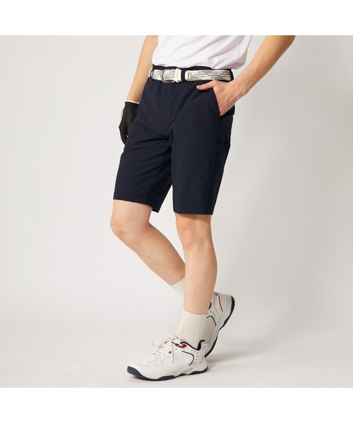 パンツ FILA GOLF フィラゴルフ ゴルフウェア UVカット ストレッチ サッカー素材 ショートパンツ メンズ_16