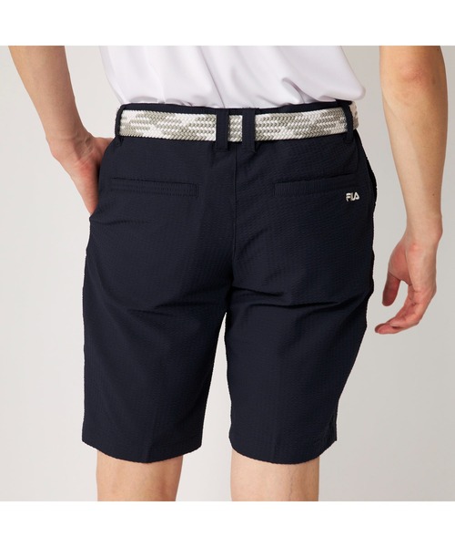 パンツ FILA GOLF フィラゴルフ ゴルフウェア UVカット ストレッチ サッカー素材 ショートパンツ メンズ_22