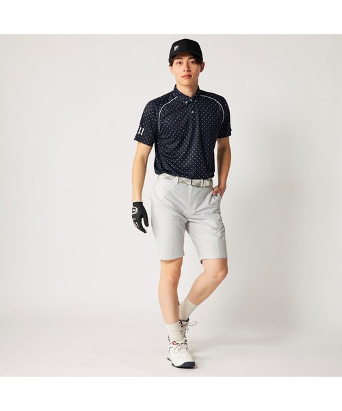 パンツ FILA GOLF フィラゴルフ ゴルフウェア UVカット ストレッチ サッカー素材 ショートパンツ メンズ_8