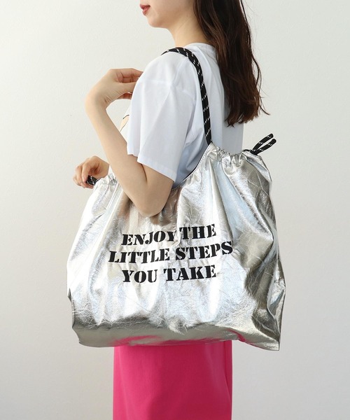 Cepica（セピカ） トートバッグ ロゴ刺繍マーケットバッグ レディース
