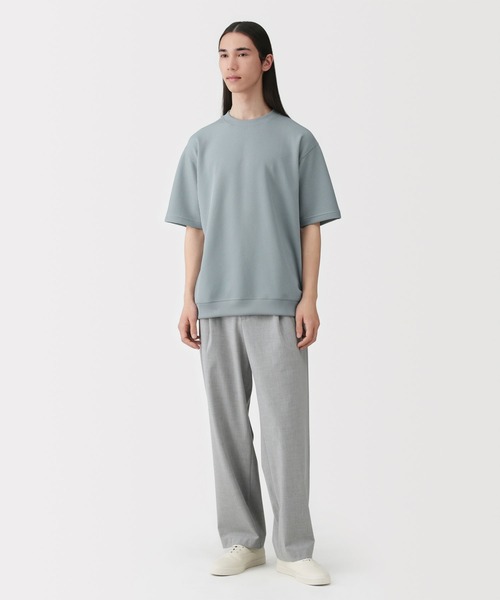 無印良品（MUJI） tシャツ 紳士 UVカット乾きやすいワッフルクルー