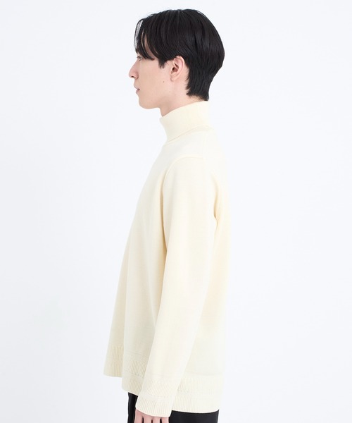 「WRAPINKNOT」 長袖ニット 4 ブラック メンズ_画像4