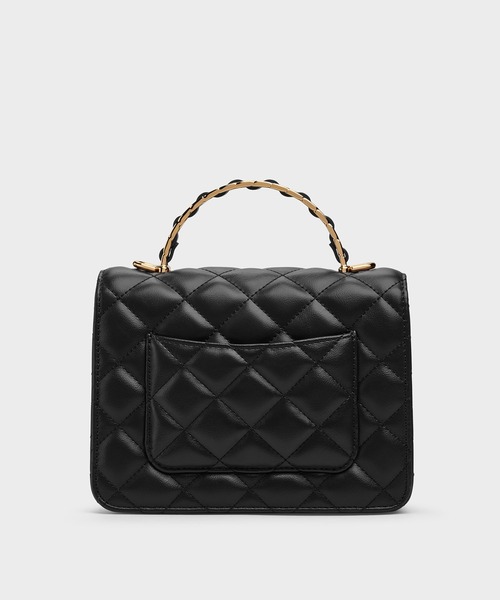 「CHARLES \u0026 KEITH」 2WAYバッグ S クリーム レディースの画像
