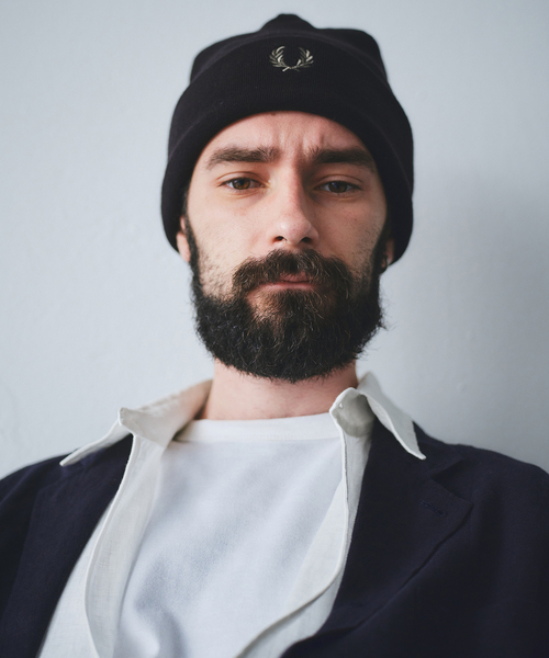 FRED PERRY（フレッドペリー） ニット帽 ニットキャップ 別注 ビーニー