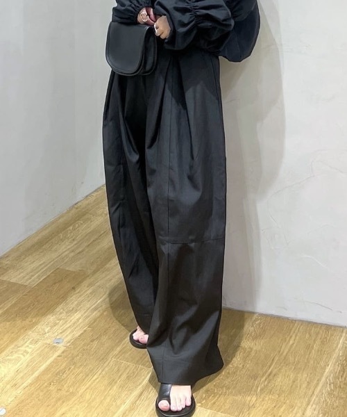 STYLEMIXER（スタイルミキサー） パンツ タックフォルムパンツ