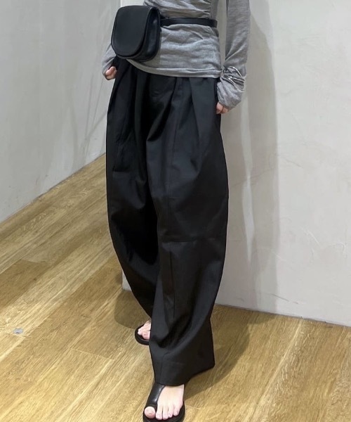 STYLEMIXER（スタイルミキサー） パンツ タックフォルムパンツ