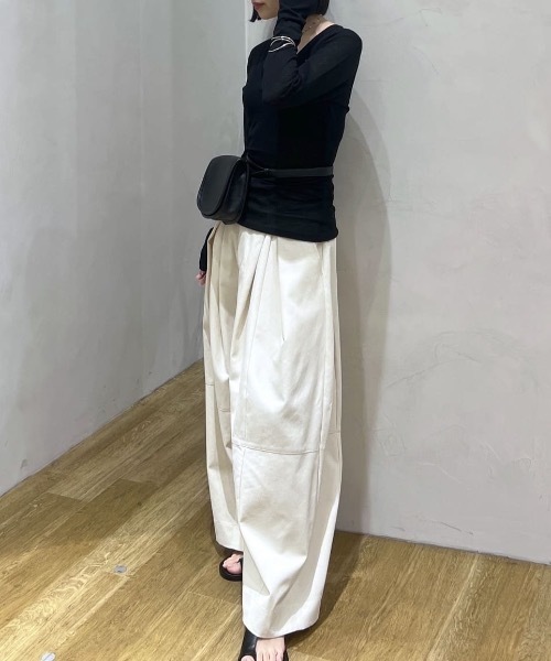 STYLEMIXER（スタイルミキサー） パンツ タックフォルムパンツ