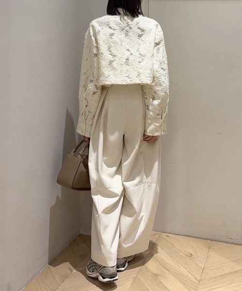 STYLEMIXER（スタイルミキサー） パンツ タックフォルムパンツ